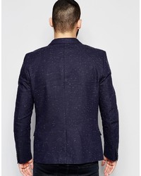 ONLY & SONS Suit Jacket With Fleck In Slim Fit