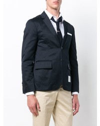 Thom Browne Unconstructed Cotton Twill Classic Sport Coat