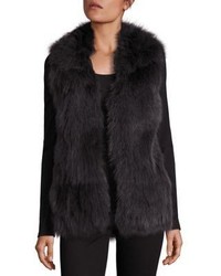 SAM. 2 In 1 Kate Coated Parka Fox Fur Vest