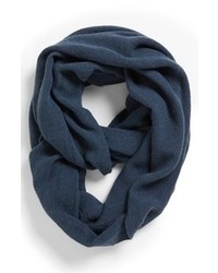 Leith Infinity Scarf Black Navy One Size One Size