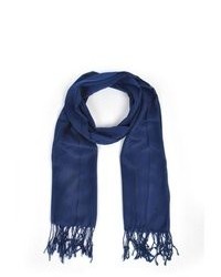 TheDapperTie Navy 100% Viscose Scarf Ls4360
