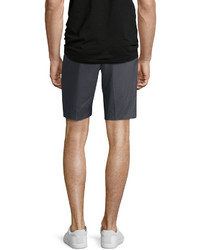 Theory Beck Verden Stretch Cotton Shorts