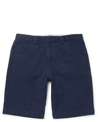 Blue Blue Japan Sashiko Stitched Cotton Shorts