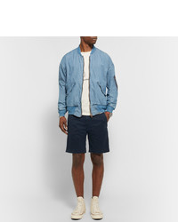 Remi Relief Washed Cotton Twill Shorts