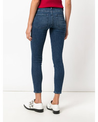 Frame Denim Skinny Cropped Jeans