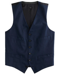 J.Crew Ludlow Suit Vest In Italian Cotton Piqu