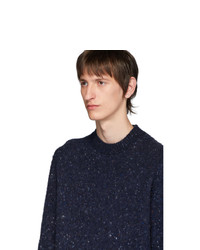 Acne Studios Blue Cashmere Peele Sweater