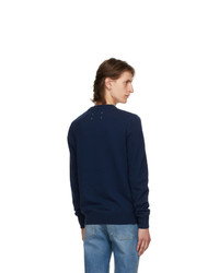 Maison Margiela Blue Cashmere Sweater