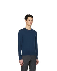 Tom Ford Blue Fine Merino Sweater