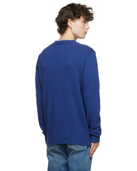 President’S Blue Self Edge Sweater
