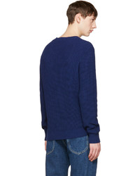 A.P.C. Blue Travel Sweater