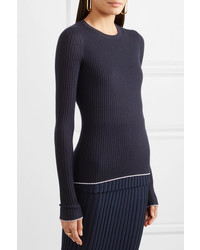 Gabriela Hearst Browning Ribbed Cashmere And Sweater