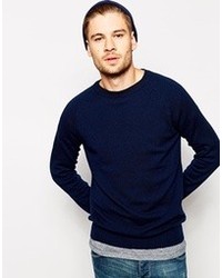 Selected Cashmere Mix Crew Neck