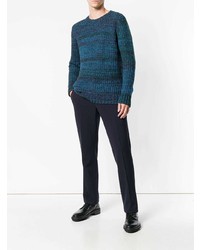 Santoni Chunky Knit Crewneck Sweater