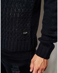 ONLY & SONS Chunky Textured Knitted Sweater