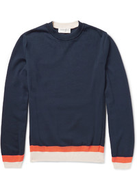 TOMORROWLAND Colour Block Cotton Sweater