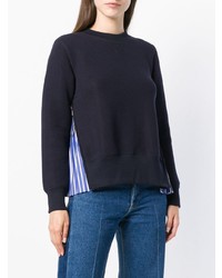 Sacai Contrast Panel Sweater