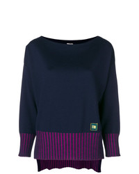 I'M Isola Marras Contrast Ribbed Sweater