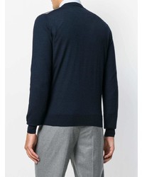 Brioni Contrast Sleeve Sweater