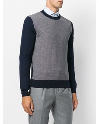 Brioni Contrast Sleeve Sweater