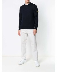 Stone Island Crew Neck Knitted Jumper