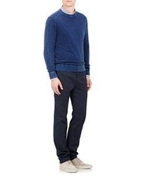 Massimo Alba Crewneck Sweater Blue