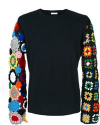 J.W.Anderson Crochet Sleeves Sweatshirt