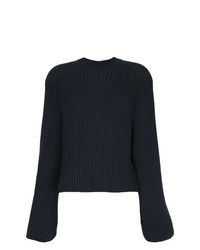 Rosetta Getty Cropped Back Pullover