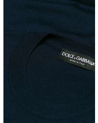 Dolce & Gabbana Crown Embroidered Sweater