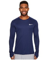 Nike Dry Miler Long Sleeve Running Top Clothing