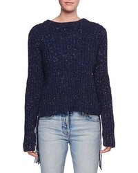 The Row Fenix Ribbed Cashmere Sweater