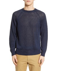 Nn07 Galeb 6386 Crewneck Linen Sweater