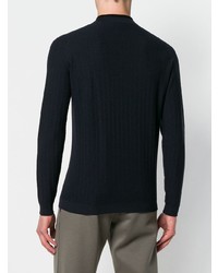 Giorgio Armani Herringbone Knit Sweater
