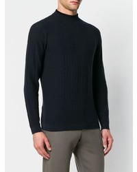 Giorgio Armani Herringbone Knit Sweater