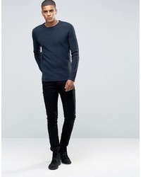Selected Homme Ribbed Crew Neck Sweater