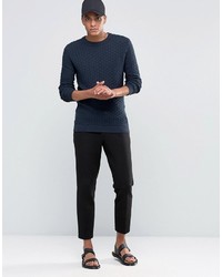 Selected Homme Weave Crew Neck