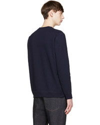 Naked & Famous Denim Indigo Slim Crewneck Sweatshirt