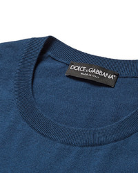 Dolce & Gabbana Knitted Cotton Sweater