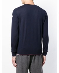 Moncler Logo Patch Fine Sweater