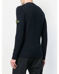 Stone Island Logo Patch Thin Sweater