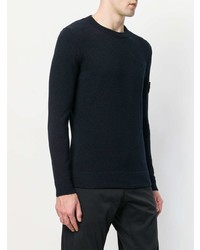 Stone Island Logo Patch Thin Sweater