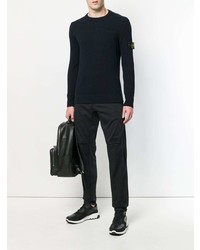 Stone Island Logo Patch Thin Sweater