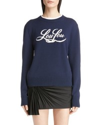 Saint Laurent Loulou Knit Wool Sweater