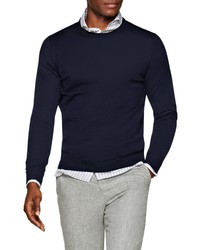 Suitsupply Merino Wool Crewneck Sweater