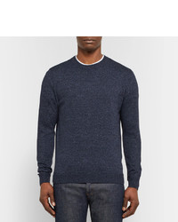 A.P.C. Mlange Cotton Blend Sweater
