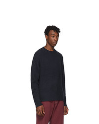 Acne Studios Navy Cashmere Peele Sweater