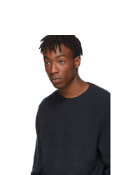 Acne Studios Navy Cashmere Peele Sweater