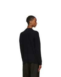 Valentino Navy Cashmere Sweater