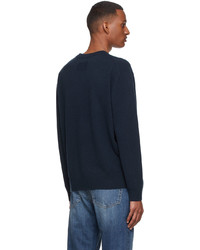 Frame Navy Cashmere Sweater