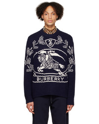 Burberry Navy Ekd Sweater